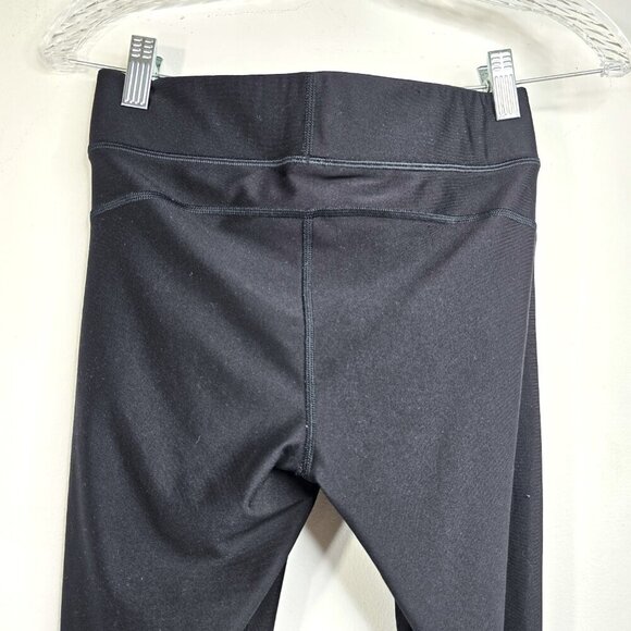 Under Armour Women's HeatGear Compression Black Ankle Crop Leggings - Picture 6 of 8